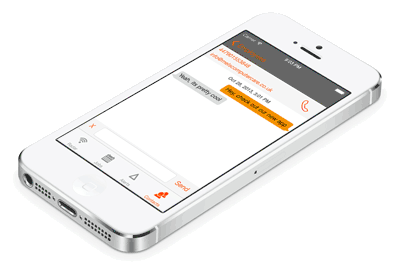 AutoAlert instant messaging on your iPhone or iPad