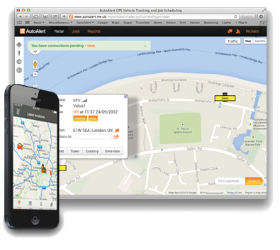 GPS Tracking Device Location through AutoAlert