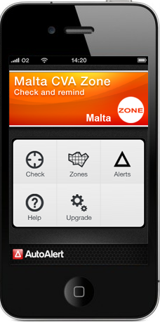iPhone Congestion Zone application